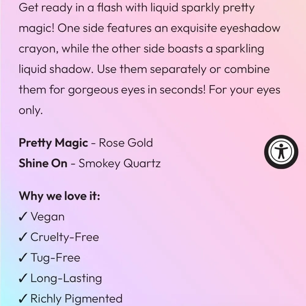 🌻 Formula Z I Am So Pretty Eyeshadow New FullSz